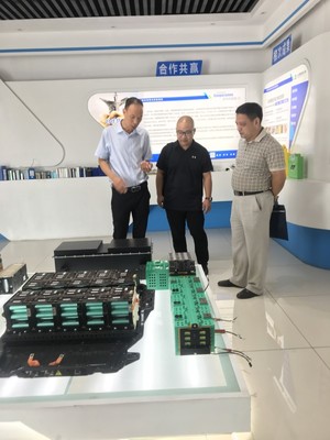 走訪添聯系 交流促合作 --汽機系領導走訪安徽巡鷹新能源科技